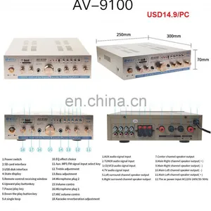 High Quality Audio Amplifier AK-002 Car Amps thumbnail-4