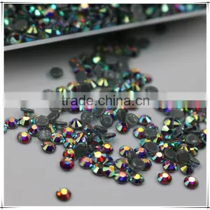 Top Quality Factory Price Wholesale New Crystal AB Flatback Hotfix Rhinestone for Bags Shoes thumbnail-6