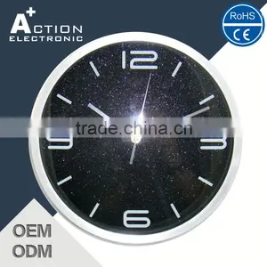 Cost Effective Grab Your Own Design Quality Assured Metal Wall Clock With Crystal thumbnail-1