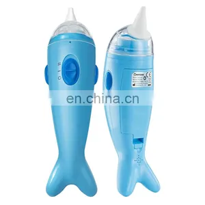 Newborn Baby Products Electric Nose Cleaner Nasal Aspirator With Cute Music thumbnail-4