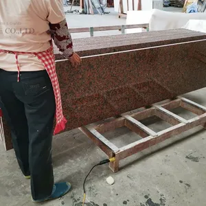 Hot Sale Cheap Prices Granite Prefab Banjo Vanity Top thumbnail-1