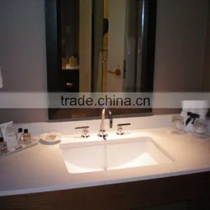 Hotel Bathroom Quartz Vanity Tops thumbnail-1