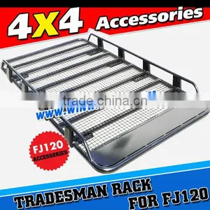 2015 Hilux Vigo Triton L200 Heavy Duty Powder Coated Tradesman Roof Rack thumbnail-4