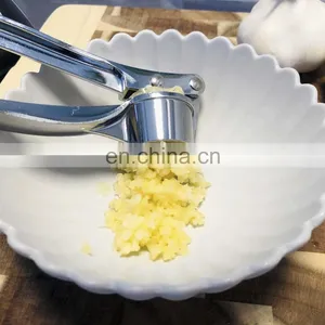 High Quality Ergonomic Stainless Steel Garlic Press thumbnail-3