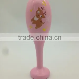 2016 New Design Wooden Maracas Prevent Swallowing Musical Maracas Most Popular For Kids Educational Musical Toys thumbnail-5