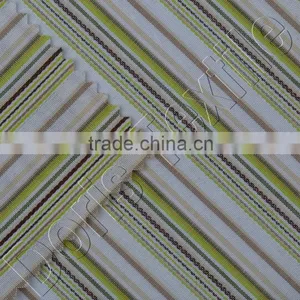 COTTON YARN DYED FABRIC /DOBBY STRIPE thumbnail-1