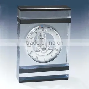 Kechnical Table Clock for Sale Skeleton Mechanical Clock thumbnail-1