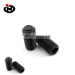 Hot Sale DIN916 Hex Socket Cup Point Set Screw Black Oxide Set Screw thumbnail-1