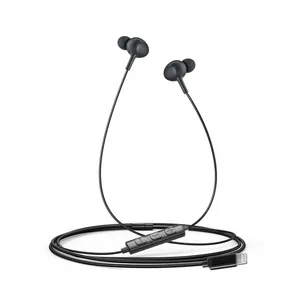 MFi Stereo Headphone With Lightning Connector 8pin Wired Earphone Earbuds for IPhone 7/7Plus/8/8Plus thumbnail-1