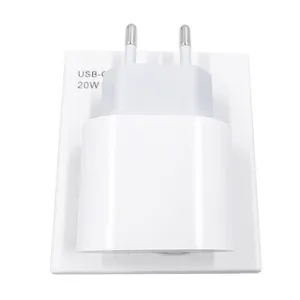 20W Type C Fast Charger Adapter Charging Cable EU Plug For IPhone&iPad USB Charge Ports Cell Phone Parts thumbnail-5