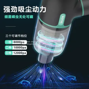 New Cross-border Duster Multi-functional Vehicle-mounted Household Suction-blow Integrated Duster Portable Wireless Hand-held Vacuum Cleaner thumbnail-4