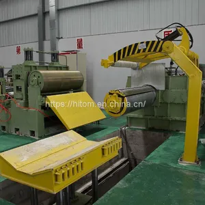 2.0 x 1250mm Automatic Metal Steel Strap Coil Slitting Machine Exporter in China thumbnail-1
