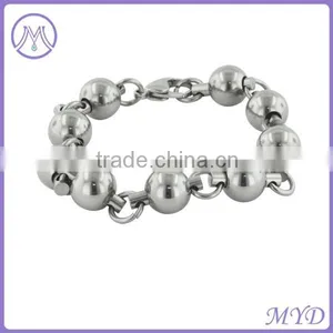 Stainless Steel Factory Woman Jewelry Round Circle Links Bracelet thumbnail-5