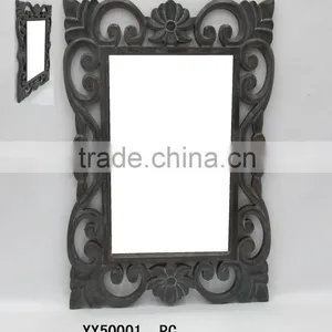 European Ancient Resin Framed Wall Mirrors , Decorative Resin Wall Mirror thumbnail-1