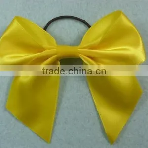 China Supplier Polyester Pre Tie/satin Ribbon Bow With Wire Twist thumbnail-1