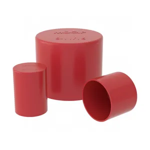 MOCAP Plastic PVC Steel Pipe Tube End Bearing Protective End Cap Cover S thumbnail-1