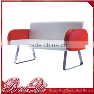 2016 Salon Equipment Comfortable Barber Waiting Chair Waiting Bench Salon Chairs Low Prices Barber Chairs thumbnail-1