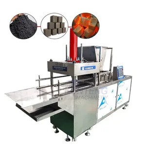 BBQ Shisha Charcoal Briquette Production Line Coconut Shell Cube Charcoal Machine EPC thumbnail-1