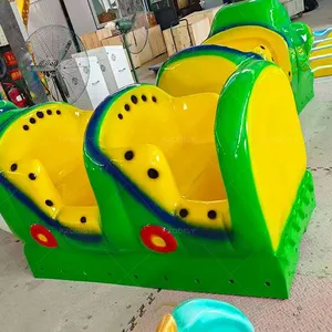 Outdoor Family Ride Caterpillar Roller Coaster Custom Mini Worm Coaster for Sale thumbnail-4