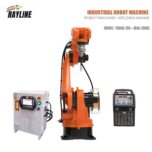 YH Industrial Manipulator, 5 Axis 6 Axis Articulated Industrial Robot Arm, Palletizing Handling Welding Robot for Factory Automation thumbnail-1