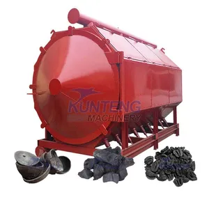 Eco-friendly Bamboo Coconut Shell Charcoal Making Machine Price Charcoal Plant EPC thumbnail-1