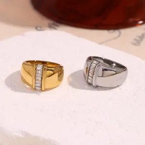 Plain Stainless Steel Ring Polished Finish Standard Compliant Wholesale Supplier thumbnail-3