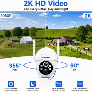 4G Solar Powered Outdoor Security CCTV Camera With SIM Card Auto Tracking Remote Monitoring and 64GB Storage thumbnail-3