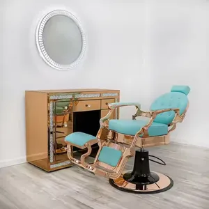 Modern Professional Hair Salon Lay Down Washing Bed With 304 Stainless Steel Frame and Hydraulic Lift thumbnail-1