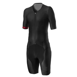 Custom Mens Womens Triathlon Suit Trisuit Cycling Sublimation Printing Custom Logo 1 Piece Sportswear Unisex Sets Custom OEM ODM thumbnail-5