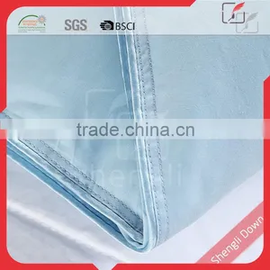 Washed Duck Down Filled Duvet, Blue Feather Duvet thumbnail-4