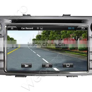 Wecaro Android 4.4.4 Car Dvd Player Quad Core for Toyota Hilux Car Dvd Gps Stereo 2012 2013 2014 thumbnail-2