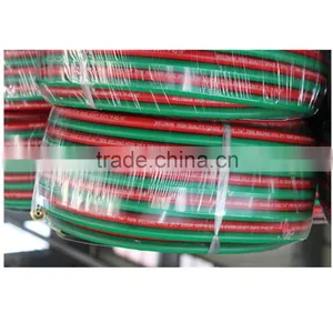 ISO3821 8MM Fiber Braided Oxygen/Acetylene/Gas Welding Hose Quality Choice thumbnail-1