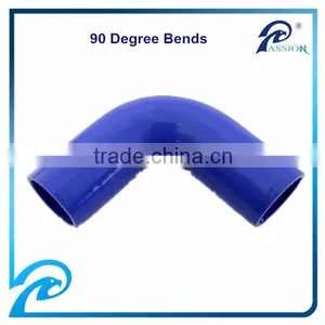 Smooth 60mm Diameter 90 Degaree Silicone Bends Radiator Hose thumbnail-1