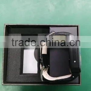 Genuine Leather Strap Waterproof Heart Rate Tracker Smart Watch 2016 thumbnail-6