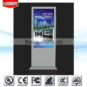 42 Inch Wifi Network Commercial Totem All In One Pc Touchscreen LCD Board thumbnail-2