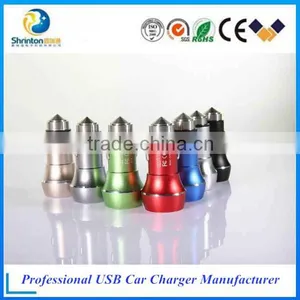 Mobile USB Car Charger Adapter 5V 1A/2.4A 2 Port thumbnail-3