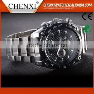 Top Quality Promotional Day/Date Fashion Japan Quartz Watch thumbnail-2