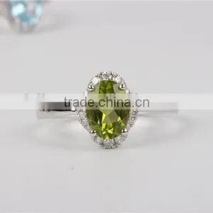 EU/US 6mm 10mm Size Womens Ring Solid 925 Sterling Silver Ring CZ Micro Paved Wholesale Fashion Engagement Ring thumbnail-3