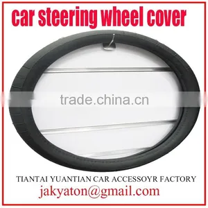 Car Steering Wheel Cover Car Accessories Steering Wheel Cover PU Car Steering Wheel Cover thumbnail-1