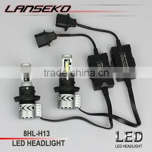 Top!! Excellent Heat Dissipation H13 Car Led Light Super Brightest 6000LM Car Led Bulb thumbnail-1