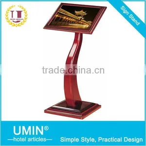 Wooden Indoor Sign Stand thumbnail-1