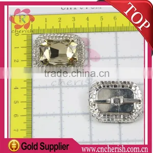 Hot Sale High Quality Rhinestone Accessories Shoe Buckles thumbnail-1