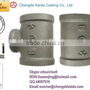 NPT Thread China Factory Malleable Iron Pipe Fittings UL/FM thumbnail-3