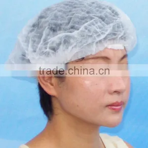 PP Non-woven Disposable Bouffant Cap thumbnail-1
