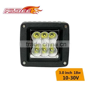 Waterproof Cree Led Work Light 18w 3 Inch for All Cars thumbnail-1