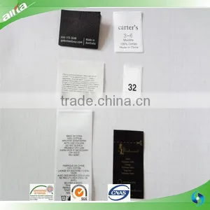 Eco-friendly High Quality Custom Non Woven Fabric Printed Labels for Garment thumbnail-2