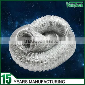 60~500mm Hvac Ducting Fire Resistant Aluminum Foil Flexible Duct Machine thumbnail-1