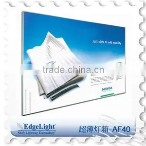 Edgelight Super Bright UL Listed Smd Led RGB and White Color Light Led Light Box for Advertising and Display Frame thumbnail-1