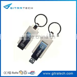 Engraved Logo Metal Pen Drive Gifts thumbnail-1