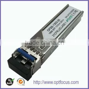 1.25Gbps, 20KM,1310nm LC SFP Bi-Directional Transceiver With Digital Diagnostic Monitoring thumbnail-1